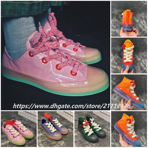 With Box High quality 2019 Fashion JW Anderson Chuck 70 Toy patent leather casual shoes men's and women's Sneakers Skateboard shoes 35-44
With Box High quality 2019 Fashion JW Anderson Chuck 70 Toy patent leather casual shoes men's and women's Sneakers Skateboard shoes 35-44