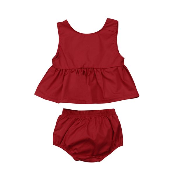 au stock new fashion newborn baby girls outfit clothes sleeveless cotton solid dress + shorts pants, Pink;blue
au stock new fashion newborn baby girls outfit clothes sleeveless cotton solid dress + shorts pants, Pink;blue