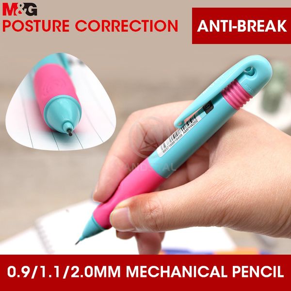 m&g kawaii plastic mechanical pencil 0.9mm 1.1mm cute automatic lead pencils correct grasp for kids writing school supplies, Blue;orange
m&g kawaii plastic mechanical pencil 0.9mm 1.1mm cute automatic lead pencils correct grasp for kids writing school supplies, Blue;orange