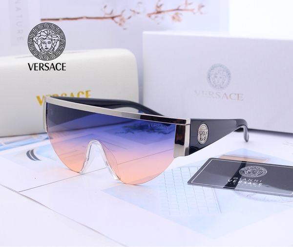 fashion brand sunglasses designer men and women polarized sunglasses large frame connected lens sunglasses brand box packaging, White;black 
fashion brand sunglasses designer men and women polarized sunglasses large frame connected lens sunglasses brand box packaging, White;black