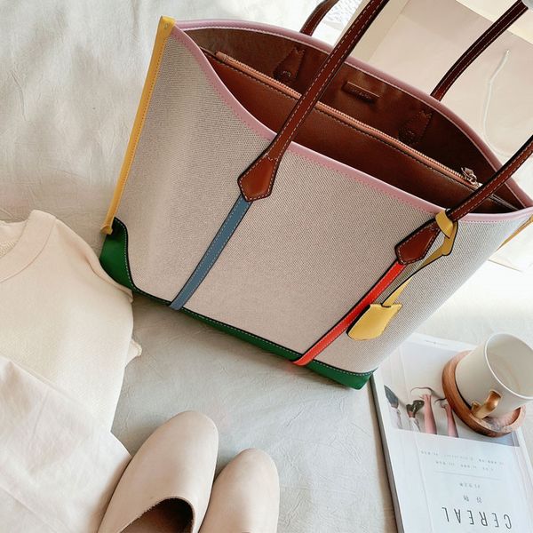 handbags bags women 2020 new shoulder bags canvas tote shopping bags contrast bag for women handbag
handbags bags women 2020 new shoulder bags canvas tote shopping bags contrast bag for women handbag