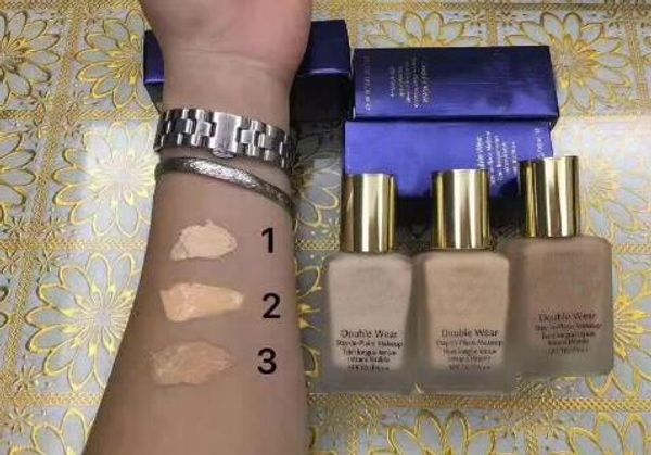 Горячие Продажи Косметики Double Wear Foundation 3 Цвета 30 МЛ Оставайтесь На Месте Макияж Ли
Горячие Продажи Косметики Double Wear Foundation 3 Цвета 30 МЛ Оставайтесь На Месте Макияж Ли