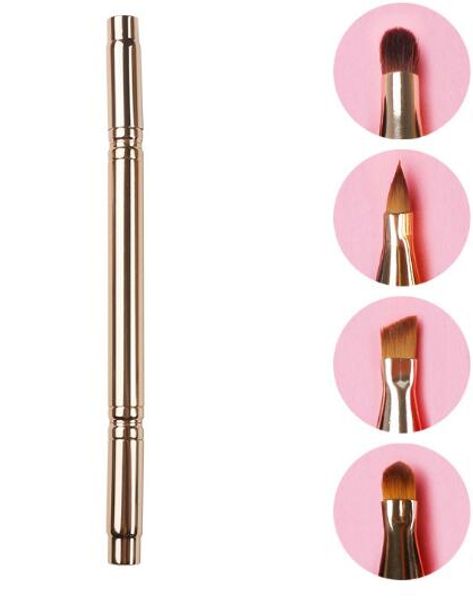 four head retractable lipstick lip brush eye shadow eyebrow eye line brush smudge concealer makeup brush tool beauty
four head retractable lipstick lip brush eye shadow eyebrow eye line brush smudge concealer makeup brush tool beauty
