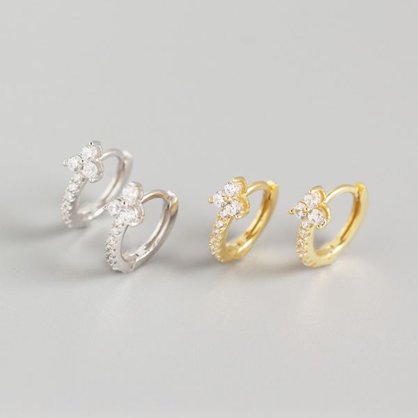 925 sterling silver earrings fashion geometric flowers zircon round ear ring drop wild cute sweet women girl silver ear jewelry, Golden;silver
925 sterling silver earrings fashion geometric flowers zircon round ear ring drop wild cute sweet women girl silver ear jewelry, Golden;silver