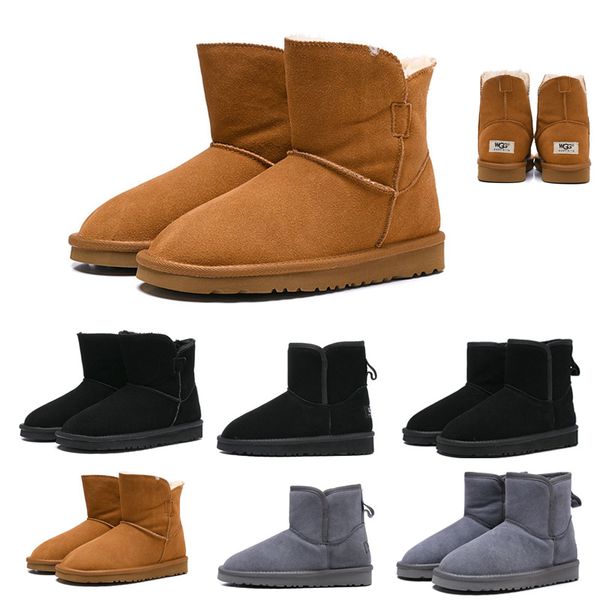 2019 Fashion Australia Classic designer shoes FOR women Snow Boots WGG short kneel boots GREY Short Winter Boots Crystal Butto US5-10
2019 Fashion Australia Classic designer shoes FOR women Snow Boots WGG short kneel boots GREY Short Winter Boots Crystal Butto US5-10