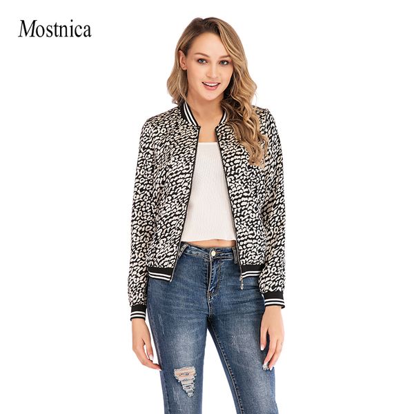 mostnica 2019 spring pantherine vintage women jackets long sleeves leopard print baseball jackets with pockets ladies overcoat, Black;brown
mostnica 2019 spring pantherine vintage women jackets long sleeves leopard print baseball jackets with pockets ladies overcoat, Black;brown