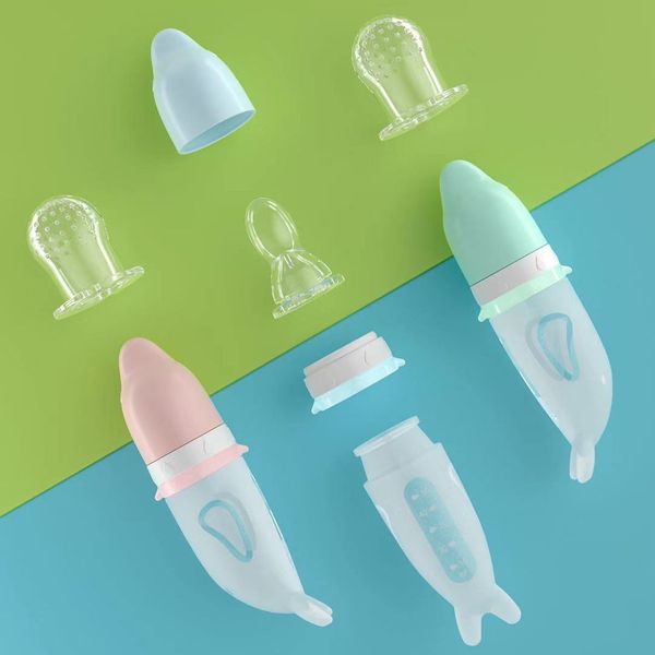 silicone rice paste bottle baby bite le rice paste spoon dual-purpose bite bag food supplement spoon milking bottle
silicone rice paste bottle baby bite le rice paste spoon dual-purpose bite bag food supplement spoon milking bottle