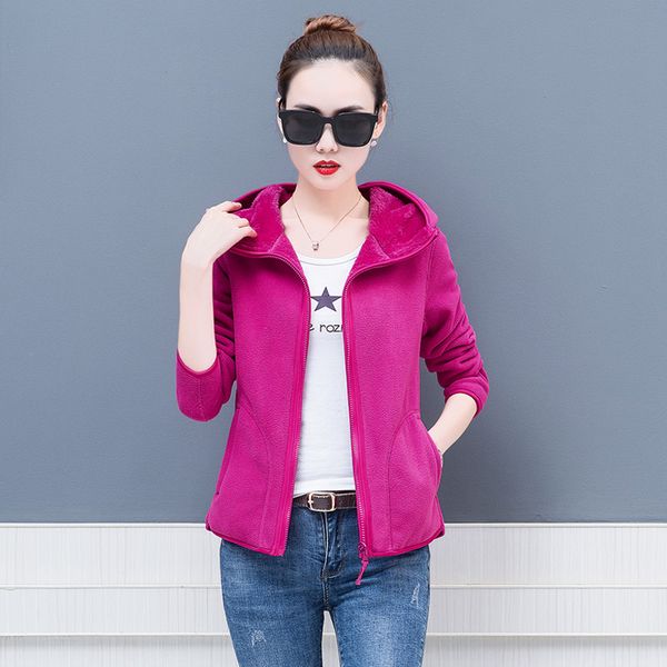 fleece reversible cardigan large size women autumn/winter short coat reversible fleece plus for warmth two-side wear, Black;brown
fleece reversible cardigan large size women autumn/winter short coat reversible fleece plus for warmth two-side wear, Black;brown