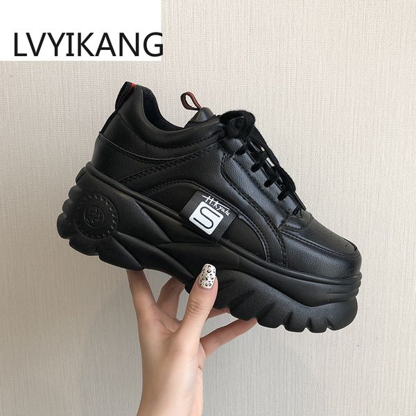 hight increase ulzzang women casual shoes woman sneakers platform wedges high heels flats loafers ladies creepers trainers, Black
hight increase ulzzang women casual shoes woman sneakers platform wedges high heels flats loafers ladies creepers trainers, Black