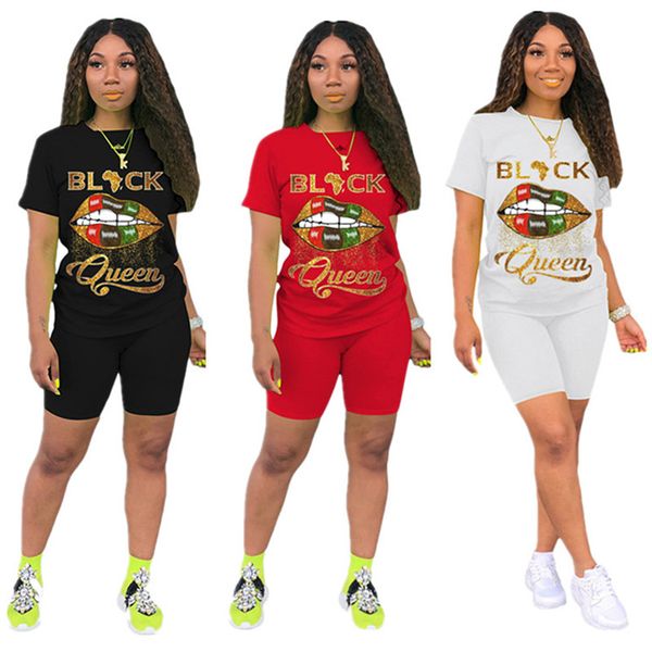 fashion women shorts tracksuit black queen letter print two piece set short sleeve t shirt + shorts outfits summer streetwear suit clothing, White
fashion women shorts tracksuit black queen letter print two piece set short sleeve t shirt + shorts outfits summer streetwear suit clothing, White