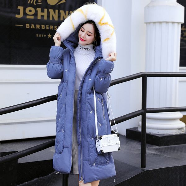 women winter parkas fur hooded puffer basic coats blue beige black knee length puff overcoat female warm quilted outerwear 2019
women winter parkas fur hooded puffer basic coats blue beige black knee length puff overcoat female warm quilted outerwear 2019