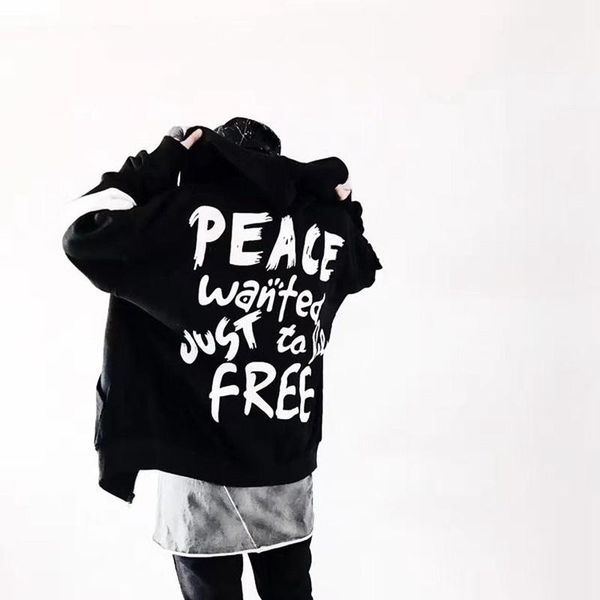 autumn women men hoodies hip hop fashion headwear sweatshirts peace hoodie black white elastic us size s -xl
autumn women men hoodies hip hop fashion headwear sweatshirts peace hoodie black white elastic us size s -xl