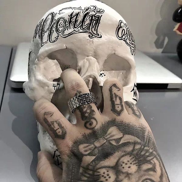 origional european and american locomotive punk ring simple popular brand hip hop ring retractable adjustable ring men and women personalize, Silver
origional european and american locomotive punk ring simple popular brand hip hop ring retractable adjustable ring men and women personalize, Silver