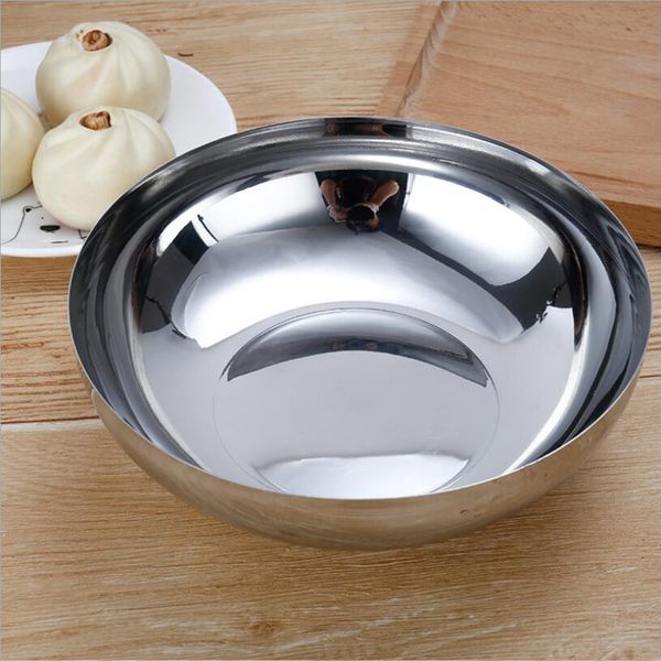 stainless steel noodles bowl dinner soup fruit salad bowl kitchenware 20cm/22cm
stainless steel noodles bowl dinner soup fruit salad bowl kitchenware 20cm/22cm