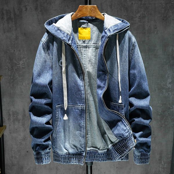 men coat denim jackets casual teens denim turn-down collar long sleeve loose men's jacket jacket, Black;brown
men coat denim jackets casual teens denim turn-down collar long sleeve loose men's jacket jacket, Black;brown
