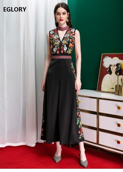 jumpsuits 2020 spring summer rompers women vintage embroidery hollow out sleeveless full length jumpsuit femme, Black;white
jumpsuits 2020 spring summer rompers women vintage embroidery hollow out sleeveless full length jumpsuit femme, Black;white