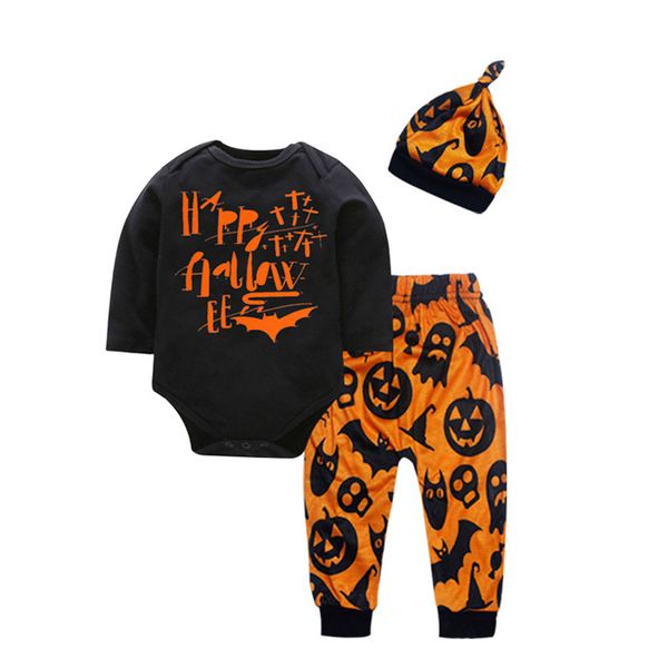 kids clothing sets newborn infant baby boy girl halloween romper ghost pumkin pants hat costume infantil halloween outfits, White
kids clothing sets newborn infant baby boy girl halloween romper ghost pumkin pants hat costume infantil halloween outfits, White