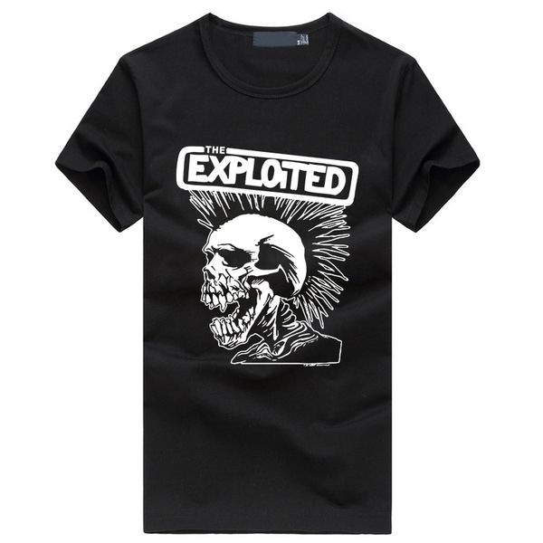 the exploited print men's fashion t-shirts cute punk skull graphics brand tee shirt hip hop casual fitness homme swag clothing, White;black
the exploited print men's fashion t-shirts cute punk skull graphics brand tee shirt hip hop casual fitness homme swag clothing, White;black