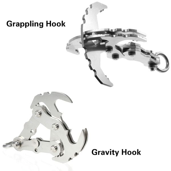 folding grappling hook with two carabiners for outdoor survival multifunctional climbing claw carabiner rescue tool in climbing
folding grappling hook with two carabiners for outdoor survival multifunctional climbing claw carabiner rescue tool in climbing