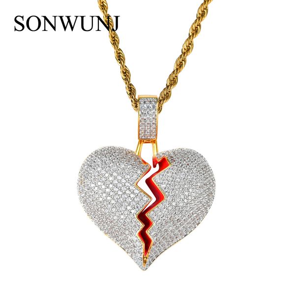 Bling bling Hip Hop Heart Pendant Copper Micro pave with CZ stones Necklace Jewelry for men and women CN002
Bling bling Hip Hop Heart Pendant Copper Micro pave with CZ stones Necklace Jewelry for men and women CN002