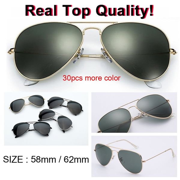 sell designer sunglasses aviation pilot sun glasses for men women with mirror lens uv400 gafas br3025 gradient len 58mm 62mm, White;black
sell designer sunglasses aviation pilot sun glasses for men women with mirror lens uv400 gafas br3025 gradient len 58mm 62mm, White;black