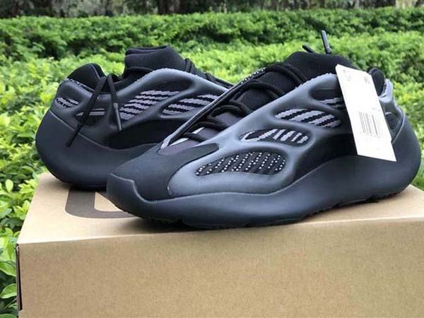 est kanye west 700 v3 alvah black azael running shoes 3m reflective wave runner glows in the dark men women sports sneakers with box 12s
est kanye west 700 v3 alvah black azael running shoes 3m reflective wave runner glows in the dark men women sports sneakers with box 12s