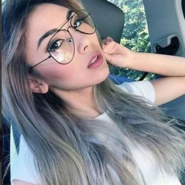 wish club fashion retro eyeglasses classic metal pilot clear lens glasses men women fashion eyewear silver gold eye glass, Black
wish club fashion retro eyeglasses classic metal pilot clear lens glasses men women fashion eyewear silver gold eye glass, Black