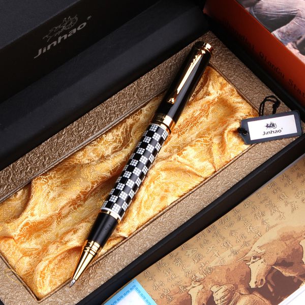 jinhao 500 chessboard rollerball pen luxury gold clip ballpoint pen 0.7mm black refill metal roller ball pens ing, Blue;orange
jinhao 500 chessboard rollerball pen luxury gold clip ballpoint pen 0.7mm black refill metal roller ball pens ing, Blue;orange