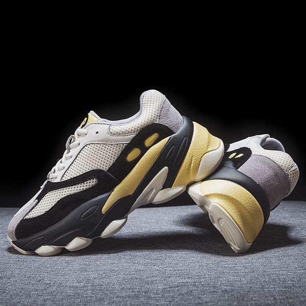 2019 autumn new style dad shoes women's hidden extra high slimming women's shoes mesh breathable casual sports, Black
2019 autumn new style dad shoes women's hidden extra high slimming women's shoes mesh breathable casual sports, Black