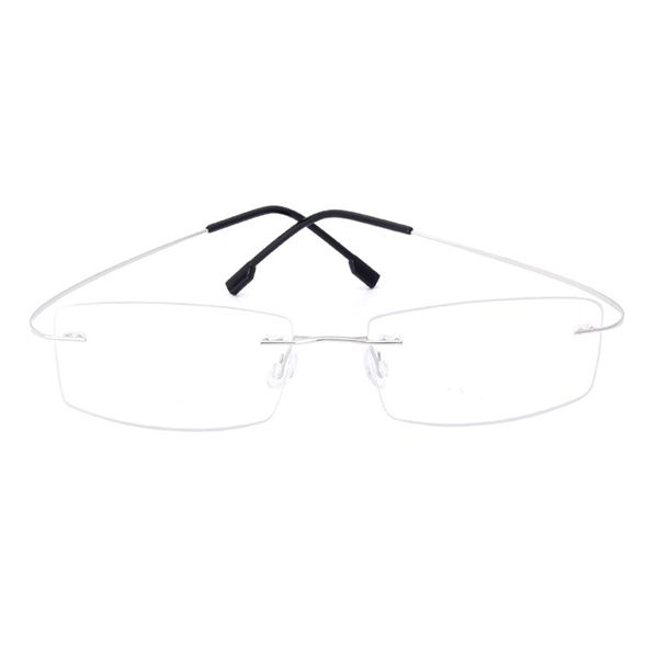 handoer j0860 rimless optical glasses frame for men spectacles glasses optical prescription frame flexible titanium legs, Silver
handoer j0860 rimless optical glasses frame for men spectacles glasses optical prescription frame flexible titanium legs, Silver