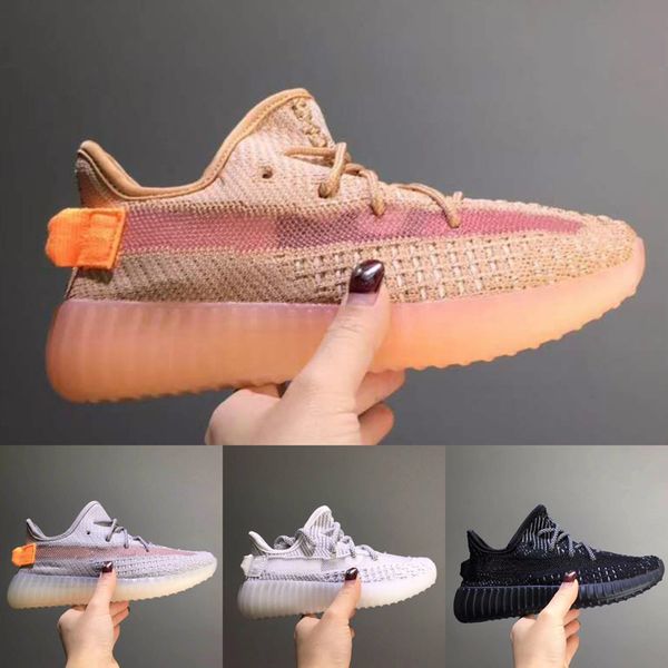 2019 Детская обувь Clay V2 Кроссовки Boy Girl Static Kanye West Beluga 2.0 Кроссовки Малыш Тренер Детск