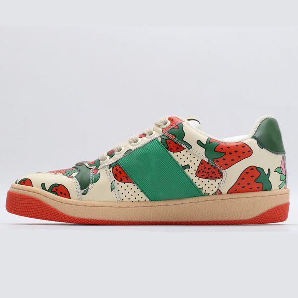 new women men strawberry print casual shoes leather lace-up breathable fashion letter rubber outsole lovers skateborad sneaker size 36-44, Black
new women men strawberry print casual shoes leather lace-up breathable fashion letter rubber outsole lovers skateborad sneaker size 36-44, Black