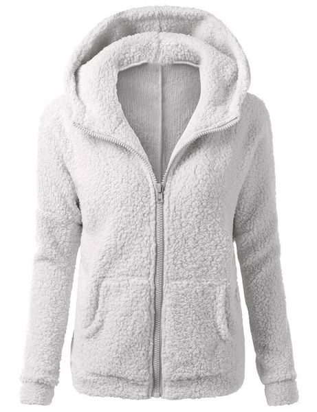 Teddy Jackets for Women Fluffy Basic Coat Plus Size Long Sleeve Slim Jacket Outerwear Female Bomber Coat
Teddy Jackets for Women Fluffy Basic Coat Plus Size Long Sleeve Slim Jacket Outerwear Female Bomber Coat