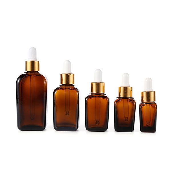 amber glass essential oil bottle e liquid square dropper bottles 10ml 20ml 30ml multiple type caps
amber glass essential oil bottle e liquid square dropper bottles 10ml 20ml 30ml multiple type caps