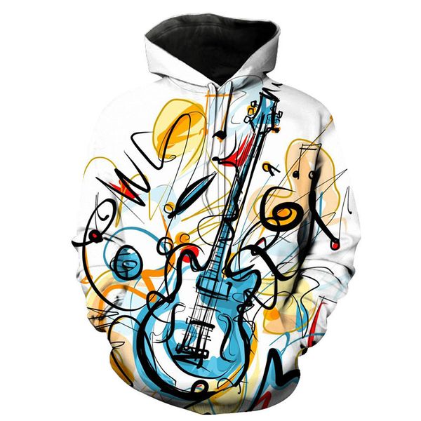2019 creative 3d piano music note print hoodies sweatshirt men/women long sleeve loose hooded hoody lovers pullovers harajuku, Black
2019 creative 3d piano music note print hoodies sweatshirt men/women long sleeve loose hooded hoody lovers pullovers harajuku, Black