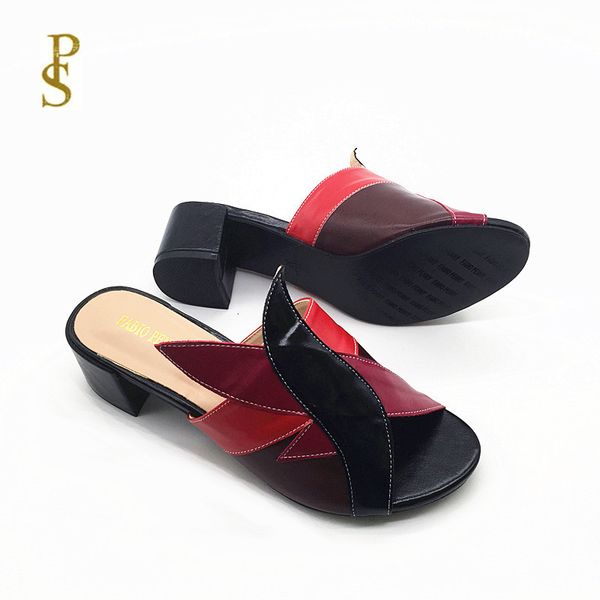 pu shoes mixed color women fashionable and colorful female slippers for ladies, Black
pu shoes mixed color women fashionable and colorful female slippers for ladies, Black