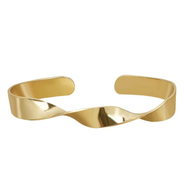 new arrival fashion simple open twist cuff bangles bracelets jewelry gift for women girl ing, Black
new arrival fashion simple open twist cuff bangles bracelets jewelry gift for women girl ing, Black