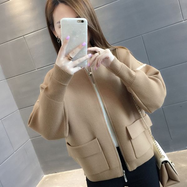 xuxi women autumn coat mujer cardigan sweater coat woman 2019 fashion long sleeve crochet girl knitted jacket fz560, Black;brown
xuxi women autumn coat mujer cardigan sweater coat woman 2019 fashion long sleeve crochet girl knitted jacket fz560, Black;brown