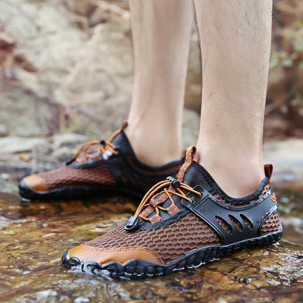 sandals 2021 men summer breathable hiking shoes non-slip stylish wading creek casual mesh outdoor, Black
sandals 2021 men summer breathable hiking shoes non-slip stylish wading creek casual mesh outdoor, Black