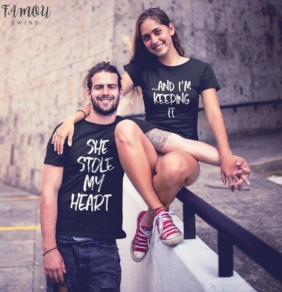 omsj new she stole my heart ...and im keeping it short sleeve t shirt valentine funny couples t shirt matching women couple, White
omsj new she stole my heart ...and im keeping it short sleeve t shirt valentine funny couples t shirt matching women couple, White