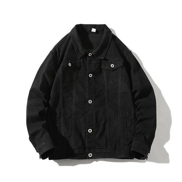 2020 new korean version spring trend loose wild casual student japanese men's original slim boutique denim jacket, Black;brown
2020 new korean version spring trend loose wild casual student japanese men's original slim boutique denim jacket, Black;brown