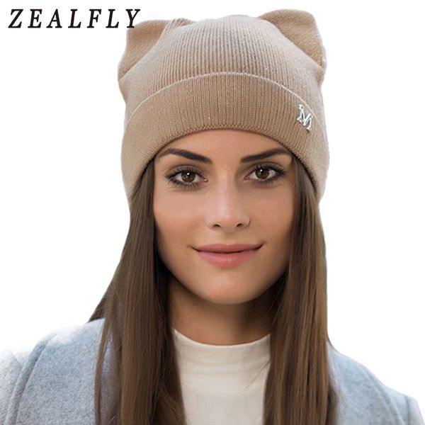 winter wool knitted caps lovely cat ear beanies casual hats new arrivals gorros female beanies bonnet femme
winter wool knitted caps lovely cat ear beanies casual hats new arrivals gorros female beanies bonnet femme