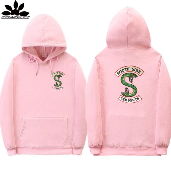 south side serpents hoodie sweatshirts fashion snake print riverdale hoodies men women streetwear oversize pullover sweatshirt, Black
south side serpents hoodie sweatshirts fashion snake print riverdale hoodies men women streetwear oversize pullover sweatshirt, Black