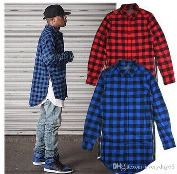 новый повседневный мужской осень весна стиль tyga swag хип-хоп kanye west топ рубашки красный черный синий плед боковой молнии городской руб, White;black
новый повседневный мужской осень весна стиль tyga swag хип-хоп kanye west топ рубашки красный черный синий плед боковой молнии городской руб, White;black