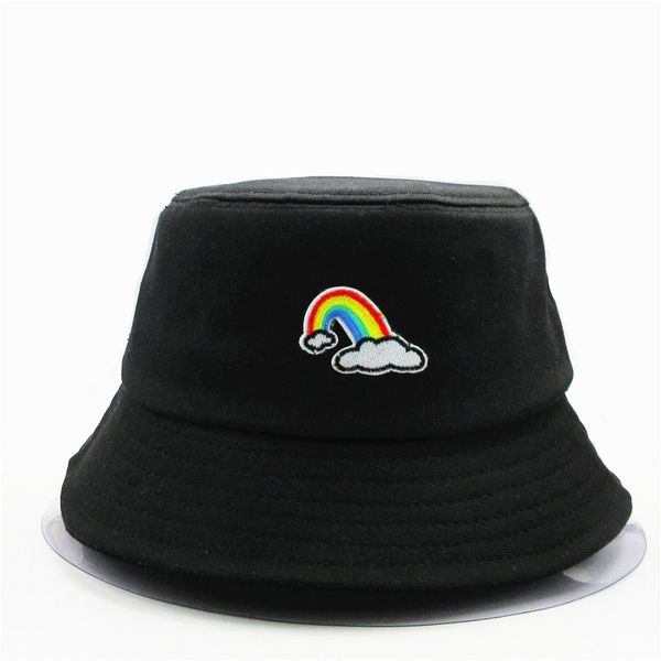 2020 new style rainbow embroidery bucket hat fisherman hat outdoor travel sun cap hats for men and women 281
2020 new style rainbow embroidery bucket hat fisherman hat outdoor travel sun cap hats for men and women 281