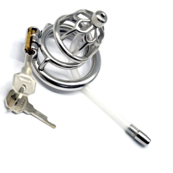 stainless steel male chastity belt with silicone urethral catheter cock cage chastity device toys products frrk-01a
stainless steel male chastity belt with silicone urethral catheter cock cage chastity device toys products frrk-01a