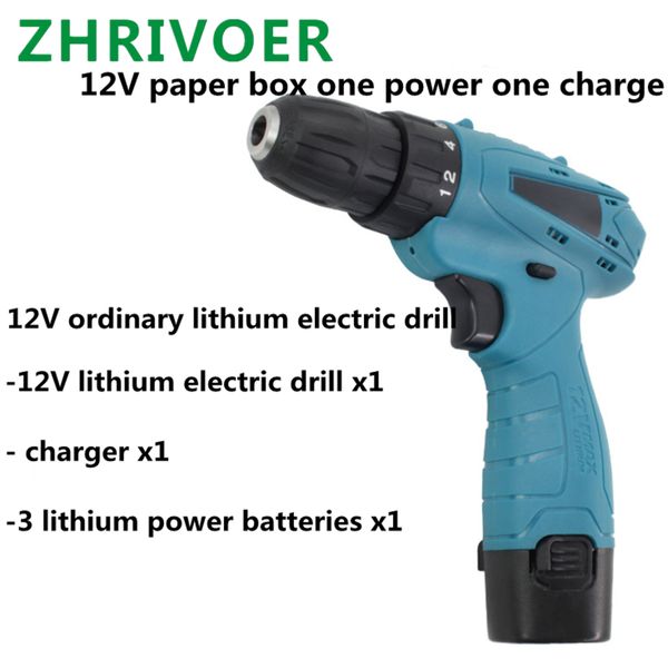 12v lithium electric drill rechargeable pistol drill multifunctional household 16.8v two speed electric screwdriver 21v
12v lithium electric drill rechargeable pistol drill multifunctional household 16.8v two speed electric screwdriver 21v