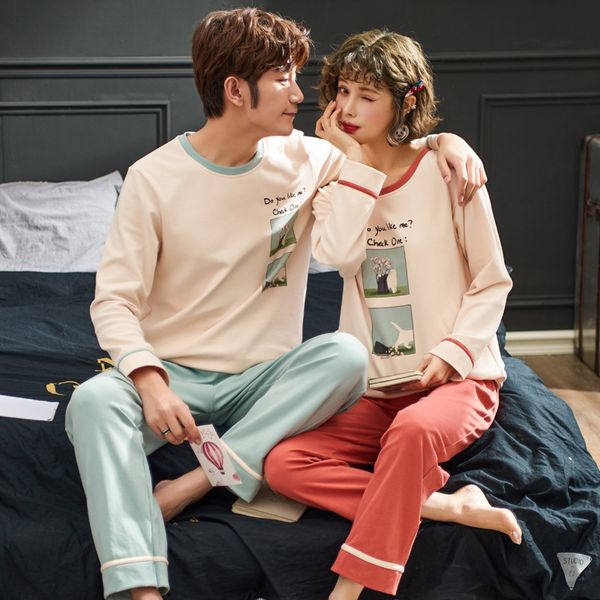 lovers pyjamas men full sleeve cotton pajama sets cartoon couple pajamas for women sleepwear sets winter pijama mujer xxxl, Black;brown
lovers pyjamas men full sleeve cotton pajama sets cartoon couple pajamas for women sleepwear sets winter pijama mujer xxxl, Black;brown