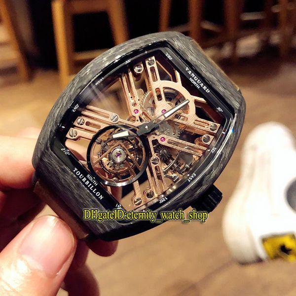 new saratoge vanguard skeleton v 45 t sqt carbone real tourbillon automatic mens watch carbon fiber case skeleton dial watches, Slivery;brown
new saratoge vanguard skeleton v 45 t sqt carbone real tourbillon automatic mens watch carbon fiber case skeleton dial watches, Slivery;brown