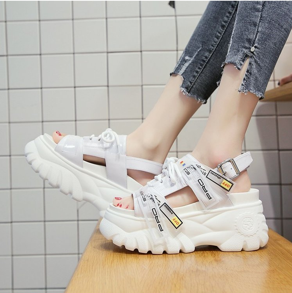 2020 summer gladiator platform women's sandals high heels women chunky beach sandal leather comfortable casual woman shoes, Black
2020 summer gladiator platform women's sandals high heels women chunky beach sandal leather comfortable casual woman shoes, Black